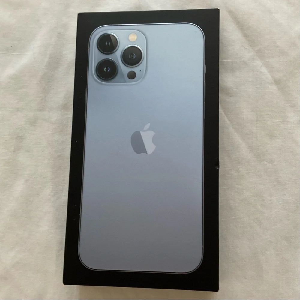 Apple iPhone 13 Pro Max Sierra Blue EMPTY BOX